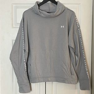 Under Armour Cowl Neck Sweater with Logo Tape